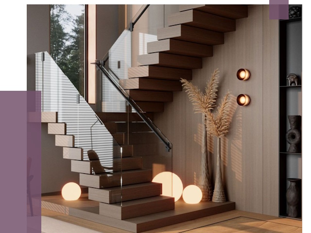 Изготовление и монтаж лестниц в Полевской от 87253 руб. | ПРОЛЁТ-Плв