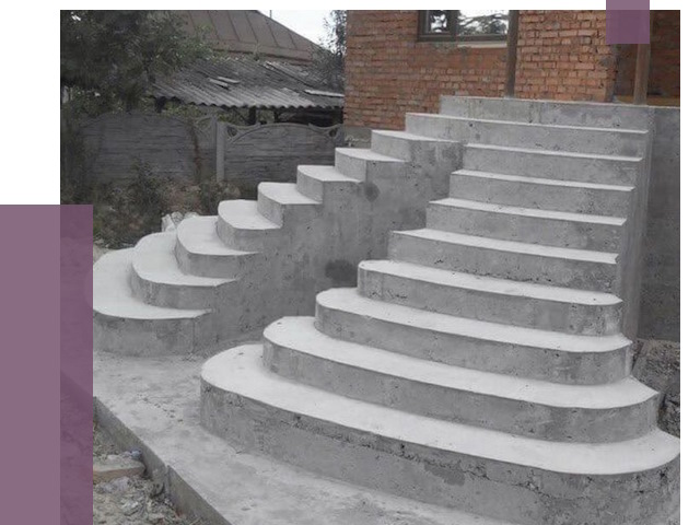 Монтаж бетонных лестниц в Полевской от 4311 руб. 
