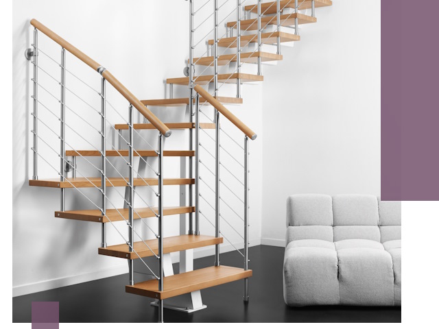 Модульные лестницы под ключ в Полевской — монтаж и изготовление