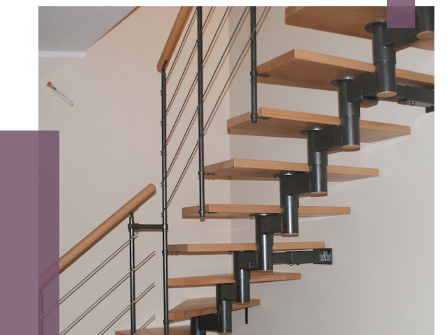 Изготовление модульных лестниц в Полевской от 11548 руб. 