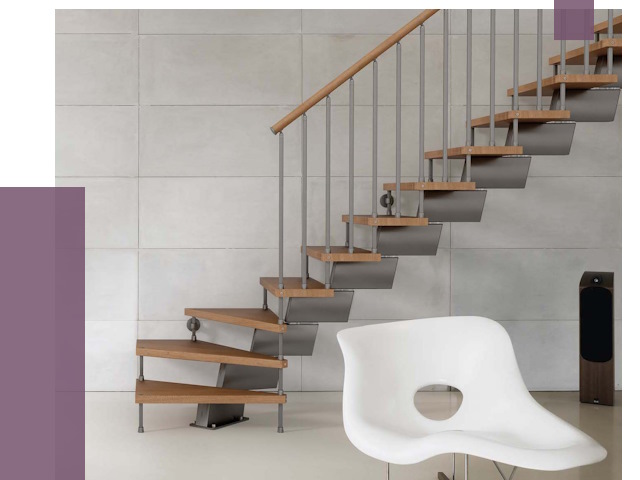 Монтаж модульных лестниц в Полевской от 6364 руб. 