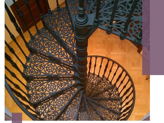 Винтовые лестницы под ключ в Полевской: производство и монтаж