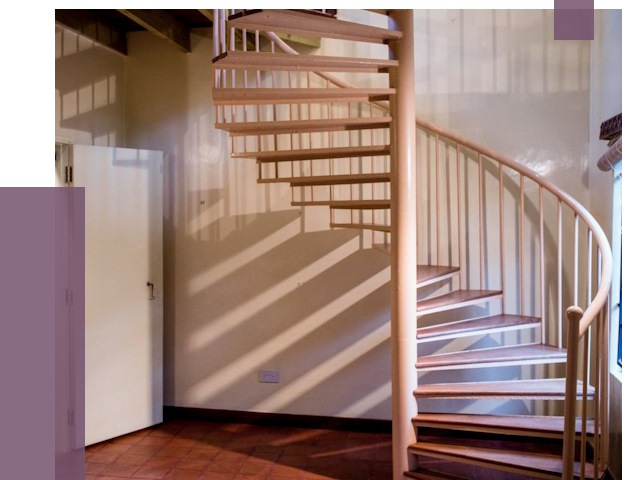 Изготовление винтовых лестниц на заказ в Полевской от 76474 руб. | ПРОЛЁТ-Плв