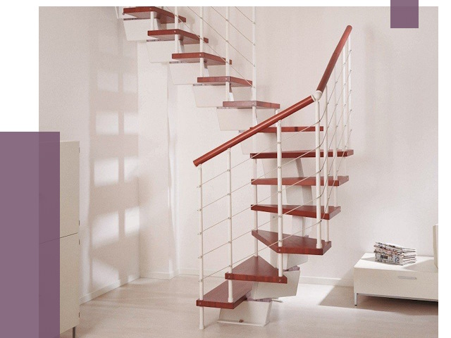 Изготовление лестниц на больцах в Полевской от 9752 руб. | ПРОЛЁТ-Плв