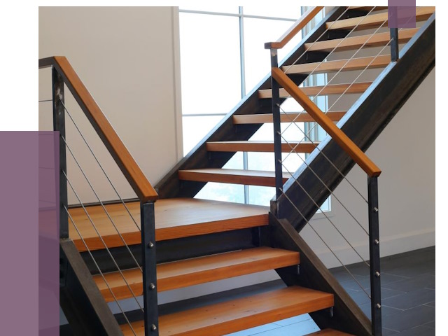 Изготовление лестниц на металлокаркасе в Полевской от 18990 руб. | ПРОЛЁТ-Плв