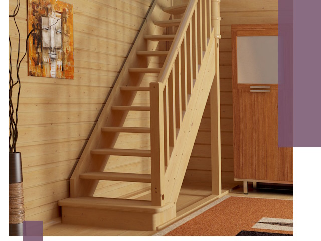 Лестницы эконом класса под ключ в Полевской — недорого и быстро