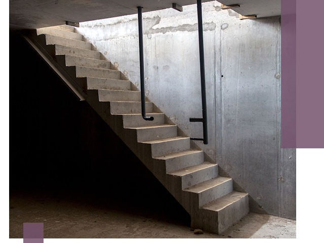 Изготовление и монтаж лестниц в подвале в Полевской
