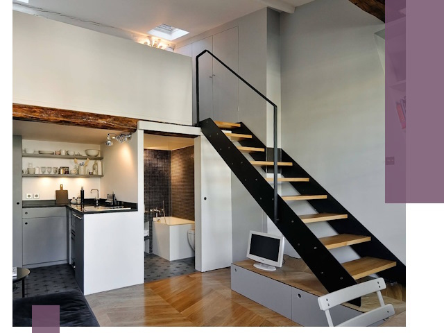 Лестницы на антресоль под ключ в Полевской — изготовление и монтаж