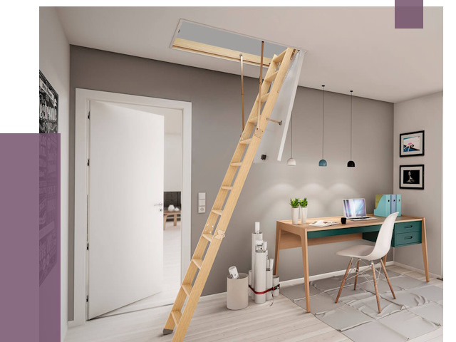 Чердачные лестницы в Полевской — от 14628 руб. | ПРОЛЁТ-Плв