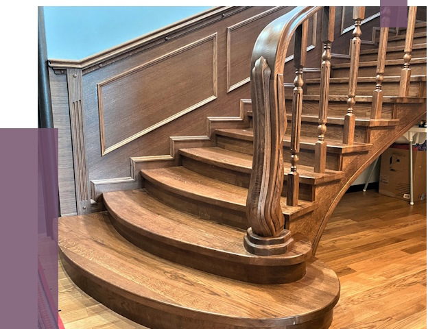 Дубовые лестницы под ключ в Полевской от 177071 руб. — ПРОЛЁТ-Плв