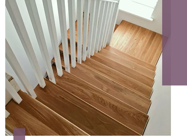 Лестницы из бука в Полевской: изготовление, монтаж и демонтаж