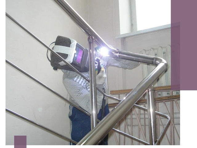 Монтаж перил и ограждений качественно в Полевской