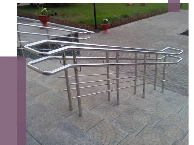 Перила для инвалидов в Полевской от 7617 руб. под ключ | ПРОЛЁТ-Плв