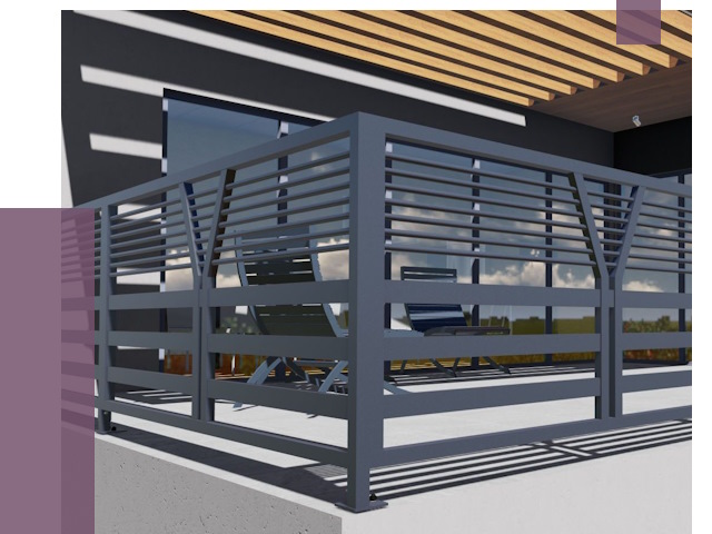 Изготовление балконных ограждений в Полевской от 10778 руб. | ПРОЛЁТ-Плв