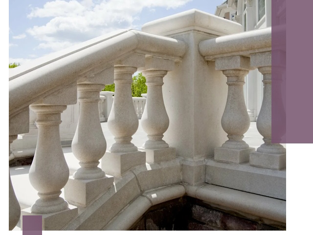 Балюстрады из металла и камня под ключ в Полевской