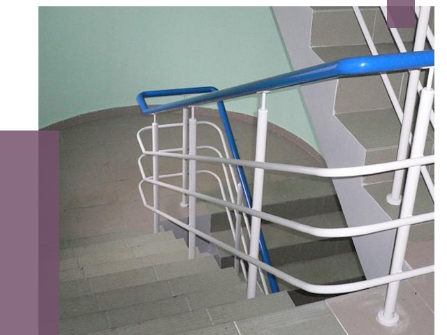 Перила в подъезде в Полевской — установка и замена от 7442 руб. | ПРОЛЁТ-Плв