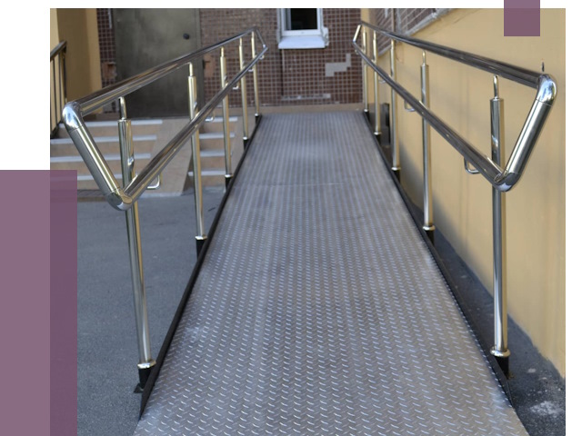 Пандусы в Полевской от 12318 руб. — установка для инвалидов | ПРОЛЁТ-Плв