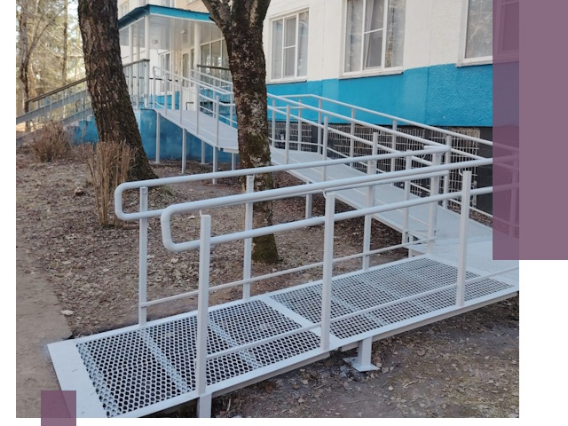 Пандусы под ключ в Полевской: изготовление, монтаж и демонтаж