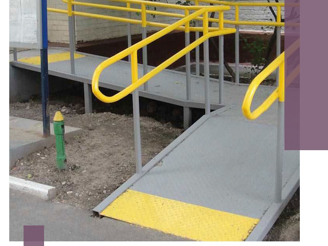 Монтаж пандусов для инвалидов в Полевской — быстро и качественно