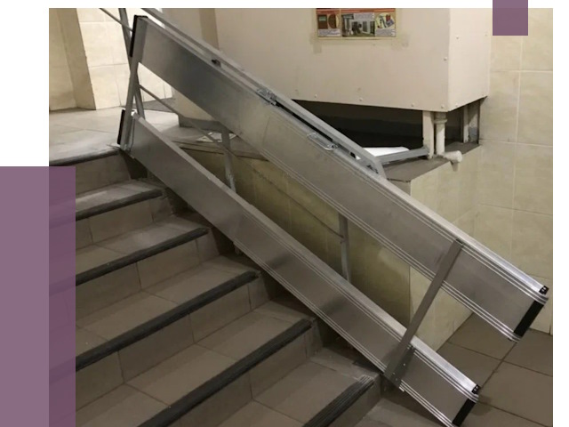 Откидные пандусы в Полевской от 6672 руб. — купить | ПРОЛЁТ-Плв