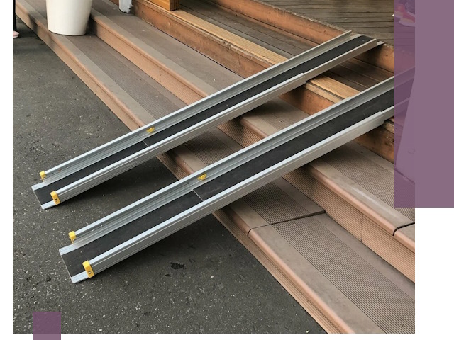 Телескопические пандусы под ключ в Полевской — изготовление и монтаж