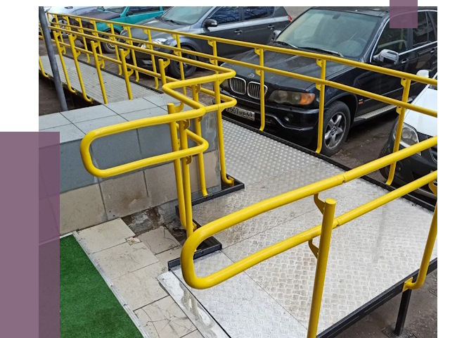 Стационарные пандусы в Полевской от 12318 руб. | ПРОЛЁТ-Плв