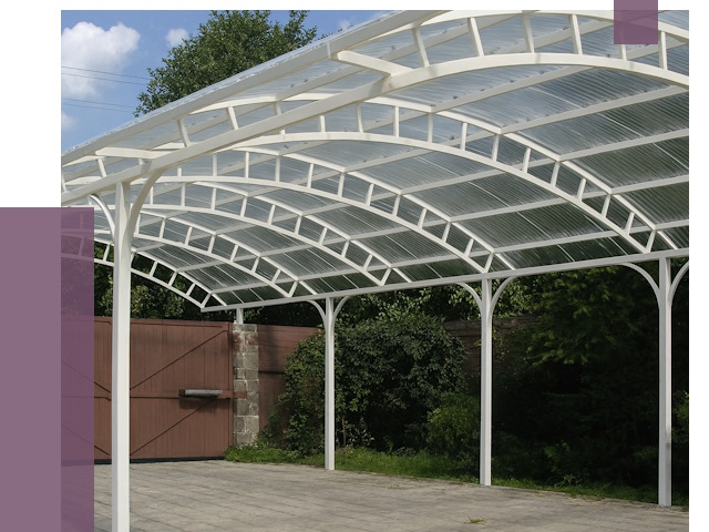 Изготовление навесов в Полевской от 14884 руб. за м² — ПРОЛЁТ-Плв