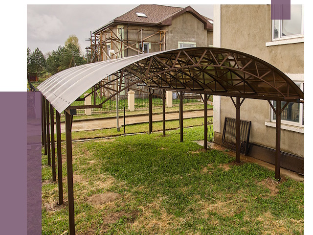 Демонтаж навесов в Полевской от 4619 руб. — разборка и вывоз | ПРОЛЁТ-Плв