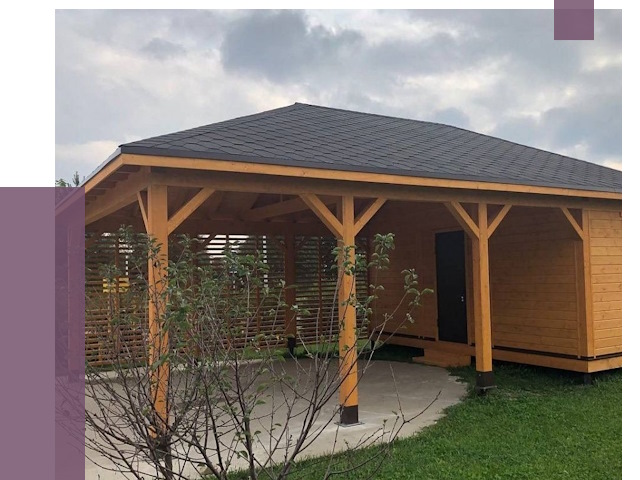 Навесы под ключ в Полевской от 48502 руб.  | ПРОЛЁТ-Плв