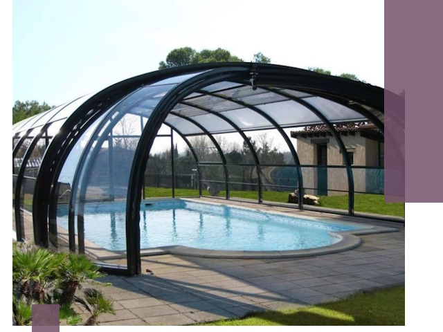 Навесы для бассейна в Полевской: изготовление и монтаж под ключ