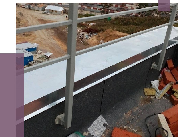 Монтаж парапетов в Полевской от 4311 руб.  | ПРОЛЁТ-Плв