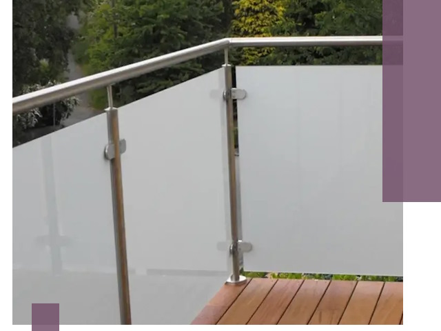 Алюминиевые парапеты для балконов и террас в Полевской