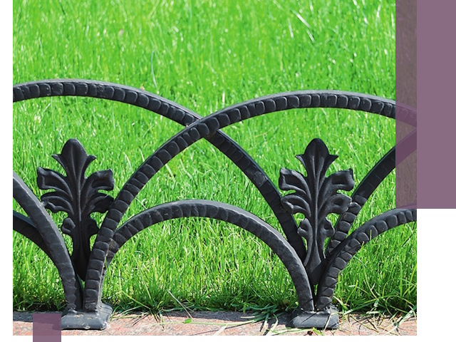 Декоративные металлические бордюры под ключ в Полевской