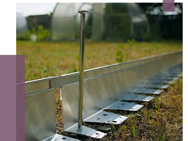 Металлические бордюры для газона в Полевской от 4311 руб. | ПРОЛЁТ-Плв