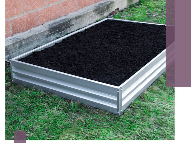 Металлические бордюры для грядок в Полевской: прочность и аккуратность