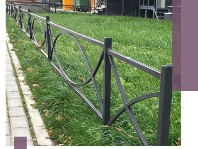 Газонные ограждения из металла в Полевской — монтаж и продажа