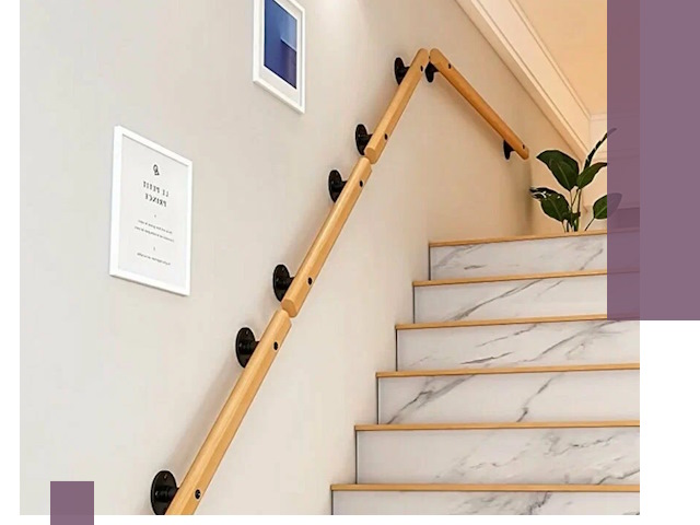 Поручни металлические и деревянные под ключ в Полевской