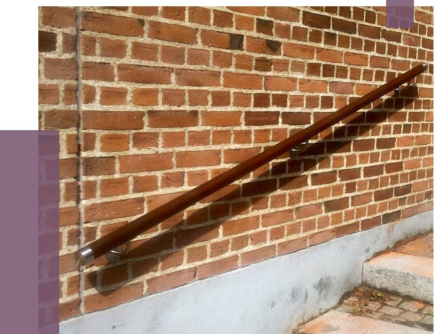 Изготовление пристенных поручней в Полевской от 4465 руб. — ПРОЛЁТ-Плв