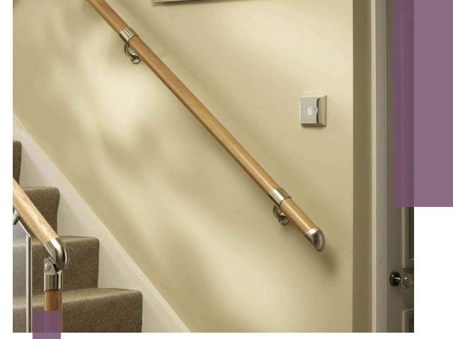 Монтаж пристенных поручней профессионально в Полевской