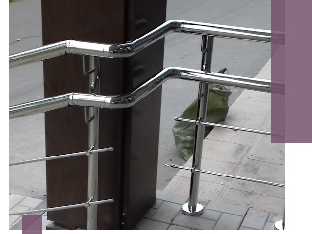 Монтаж поручней из нержавеющей стали в Полевской качественно и быстро